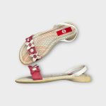 366 lányka bőrszandál - 37 (ÚJ)