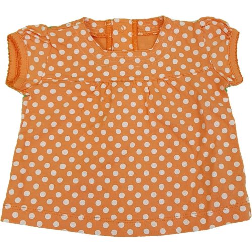 Narancs pöttyös póló (62)