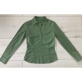 Benetton zöld ing - XS