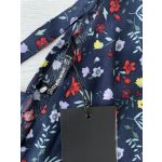 Stradivarius virágos blúz - S (ÚJ)