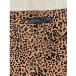 M&S barna mintás blúz - 40