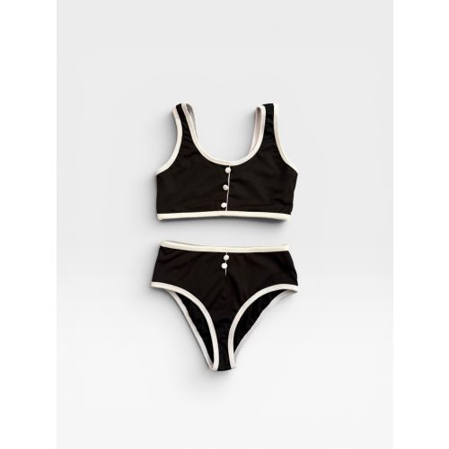 Fekete bikini szett - M