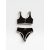 Fekete bikini szett - M