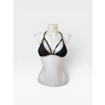 Fekete bikini felső - M