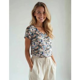 H&M virágos felső - XS