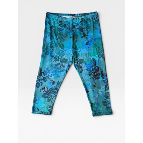 Mintás capri leggings - XXL