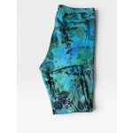 Mintás capri leggings - XXL