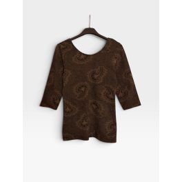 Paisley mintás női felső - S
