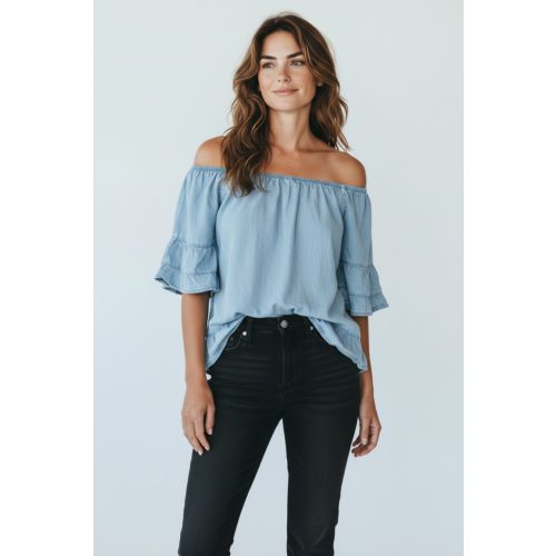 Vero Moda lyocell felső - S