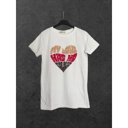 Stradivarius mintás női póló - XS