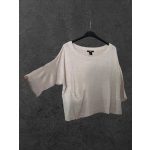 H&M bézs pulóver - S
