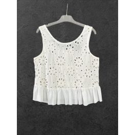 Topshop madeirás női top - S