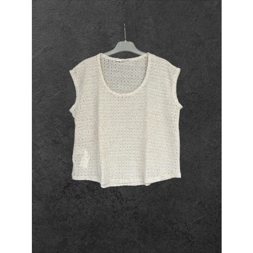 Mango finomkötött felső - S