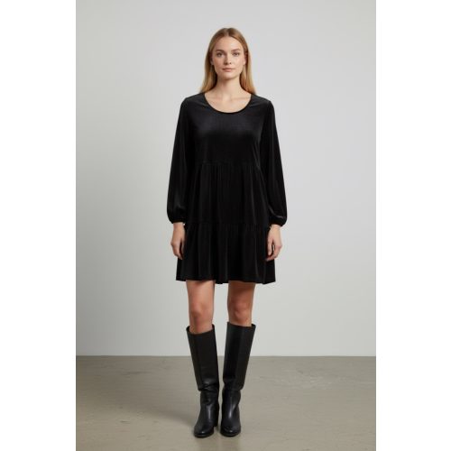 F&F női bársonyruha - XS