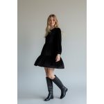 F&F női bársonyruha - XS