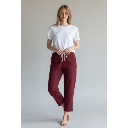 H&M bordó melegítőnadrág - XS