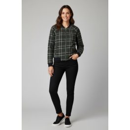 Pull & Bear kockás bomberdzseki - M