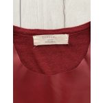 Zara két anyagú női top - L