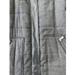 Mango szürke női téli kabát - S