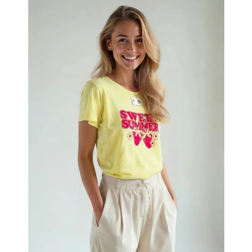 Sinsay női póló - S (ÚJ)