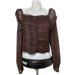 Mango női sifonblúz - M (ÚJ)