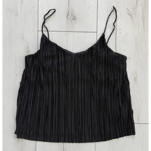 H&M női rakott top - L