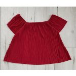 Amisu pliszírozott női felső - S