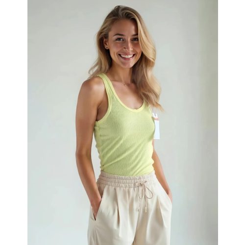 Sinsay bordázott női top - XS (ÚJ)