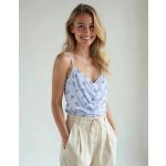 Mango virágos női top - M (ÚJ)