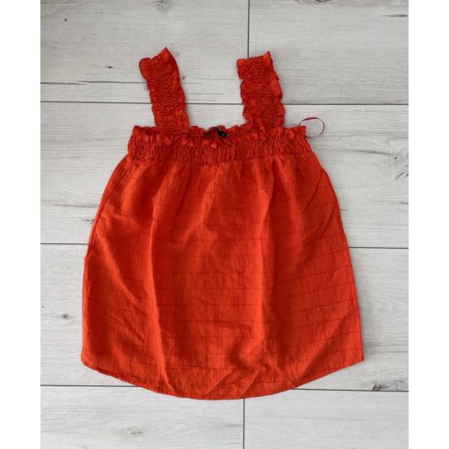 F&F piros női top - S