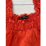 F&F piros női top - S