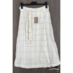 Mango női len szoknya - L (ÚJ)