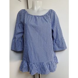 Rich & Royal csíkos női blúz - 40