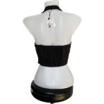 Stradivarius csíkos női top - S (ÚJ)