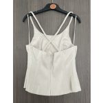 Női művelúr top - M