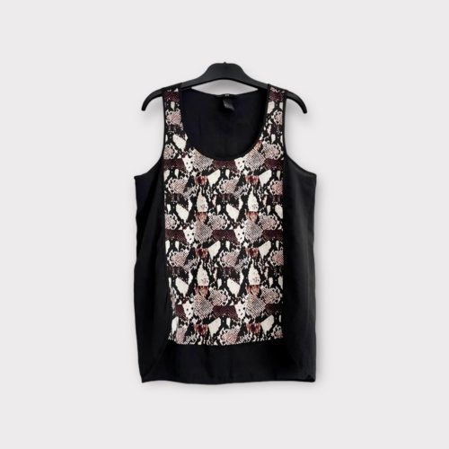 H&M kígyómintás női felső - S