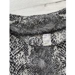 Kígyómintás női blúz - XXL