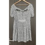 PLT mintás női ruha - 42 (ÚJ)