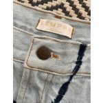 Sempre női farmer rövidnadrág - L