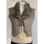 Colours Of The World szőrmés női mellény - M