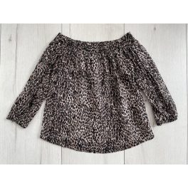 Mohito leopárdmintás női blúz - 36