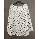 New Collection mintás női blúz - S