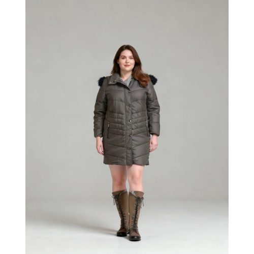 Apart női tollkabát - XXL (ÚJ)