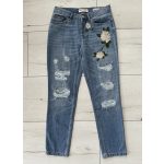 Tally Weijl hímzett női farmernadrág - 34