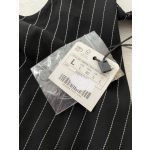 Stradivarius csíkos női top - L (ÚJ)