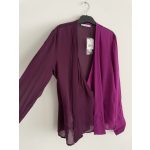 Mango lila női blúz - S (ÚJ)