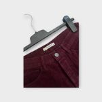 Pull&Bear bordó női kordbársony nadrág - XS