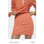 Mango női csíkos női szoknya - M (ÚJ)