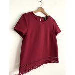 Atmosphere bordó női felső - 40