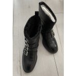 Zara bundás női bőrcsizma - 39